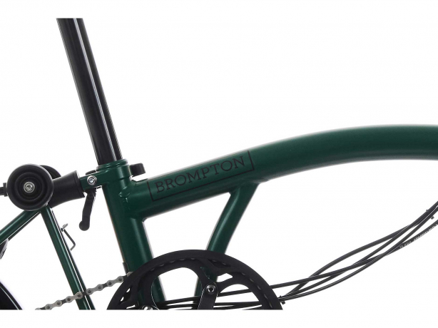 Brompton C Line Explore Hoog Racing Groen