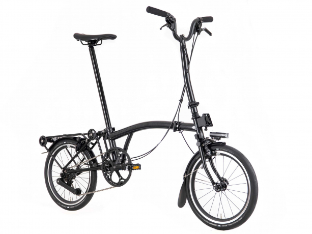 Brompton P Line Urban Hoog Midnight Black Metallic