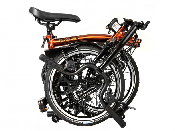 Brompton H6R Black Edition Flame Lacquer