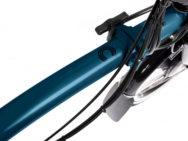 Brompton Electric C Line Urban M4L Ocean Blue