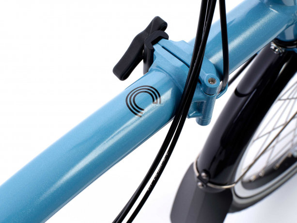 Brompton C Line Explore Midden M12R Cloud Metallic