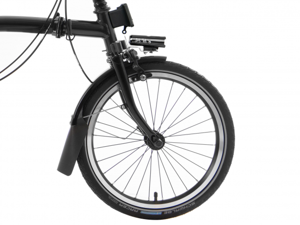 Brompton M6R Black Edition Zwart Glans