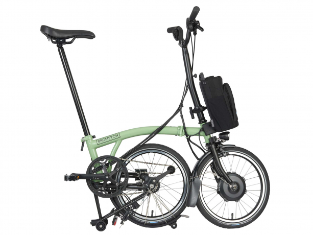 Brompton Electric C Line Explore Hoog Matcha Groen