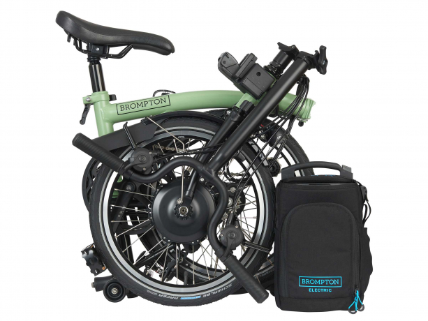 Brompton Electric C Line Explore Hoog Matcha Groen