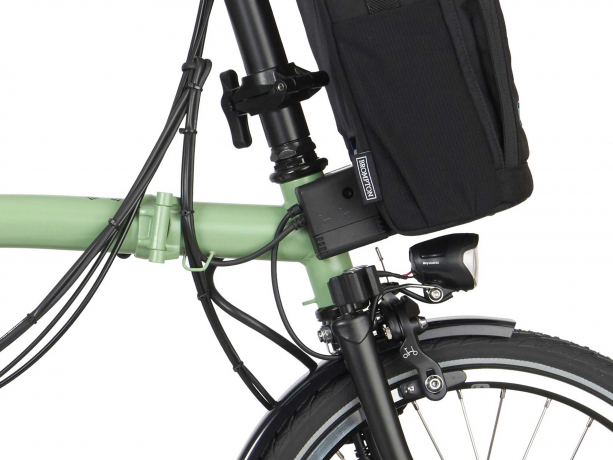 Brompton Electric C Line Explore Hoog Matcha Groen