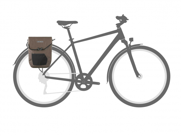 Ortlieb Pedal-Mate Single-Bag 16L QL2.1 Dark Sand