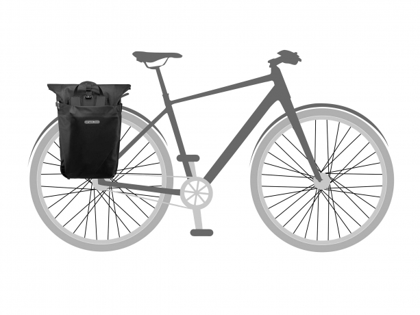 Ortlieb Vario QL2.1 Fietstas-Rugzak 26L Zwart