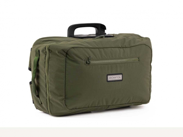 Brompton Electric Backpack Medium Olive Green