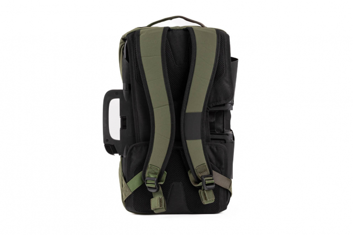 Brompton Electric Backpack Medium Olive Green
