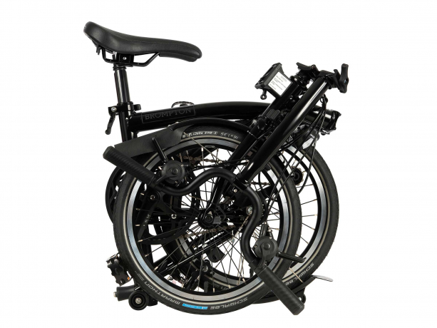 Brompton M6L 2021 Black Edition Vouwfiets Zwart