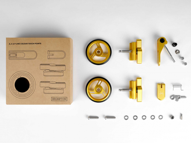Brompton ColourLab Touchpoints Set Gold A,C,P-Line