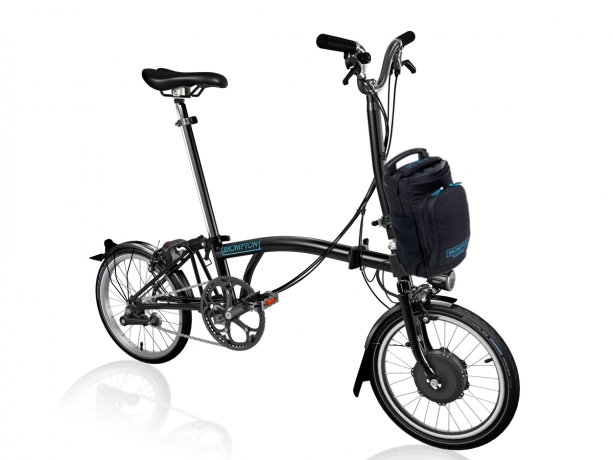 Brompton Electric H6L Vouwfiets Zwart Glans