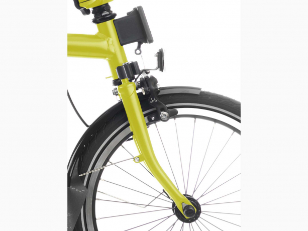 Brompton Voorvork Staal Zijdeglans (2018-) Yuzu Lime