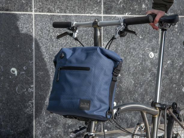 Brompton Borough Waterproof Bag S Navy incl. Frame