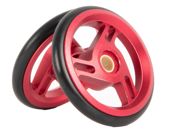 Brompton Advance Roller Wielen ACPT Line Red (Paar)