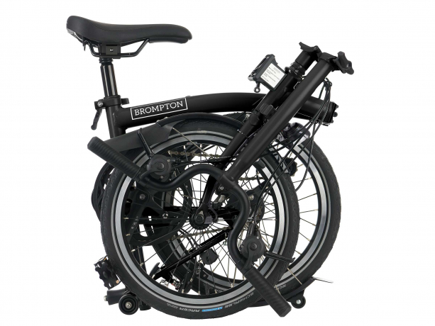 Brompton C Line Explore Zwart-Zwart