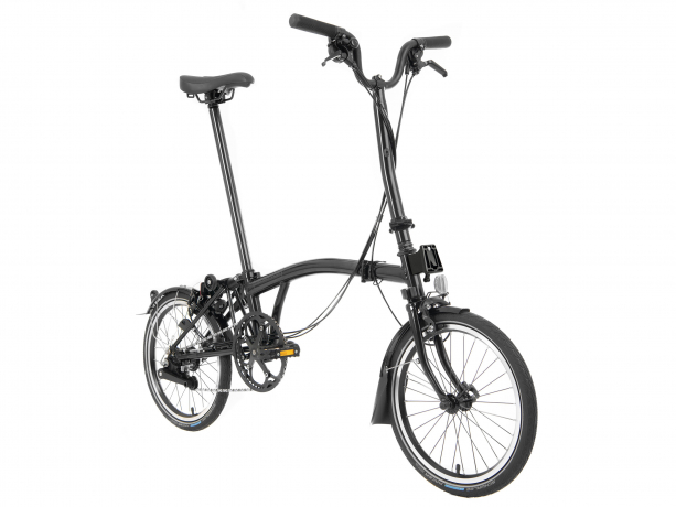 Brompton H6L Black Edition Vouwfiets Zwart Glans