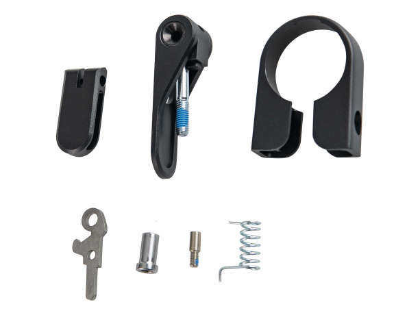 Brompton Zadelbuisklem-QR-Achterframeblocage Kit T Line