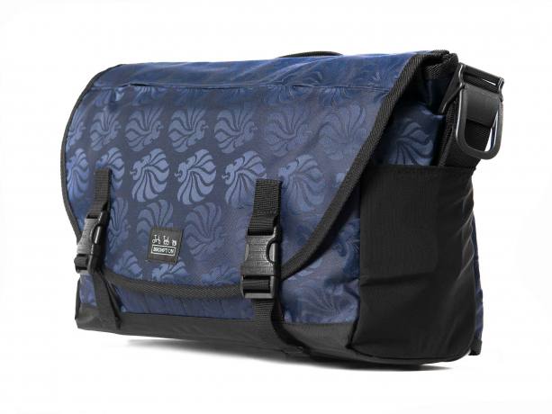 Brompton Metro Messenger Bag M Team GB Blauw