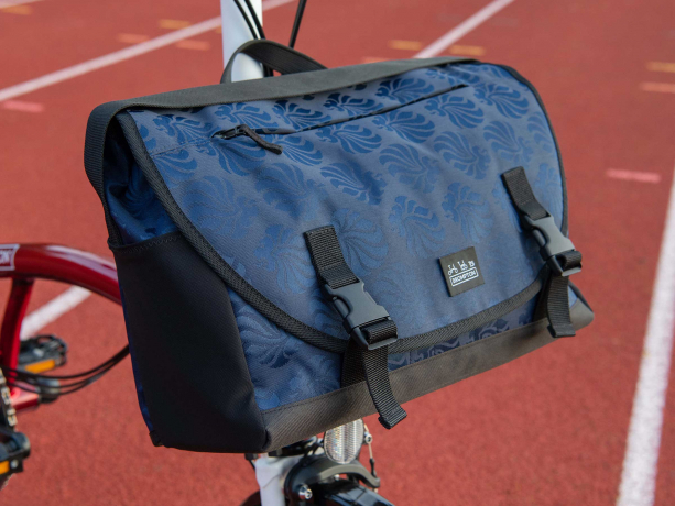 Brompton Metro Messenger Bag M Team GB Blauw