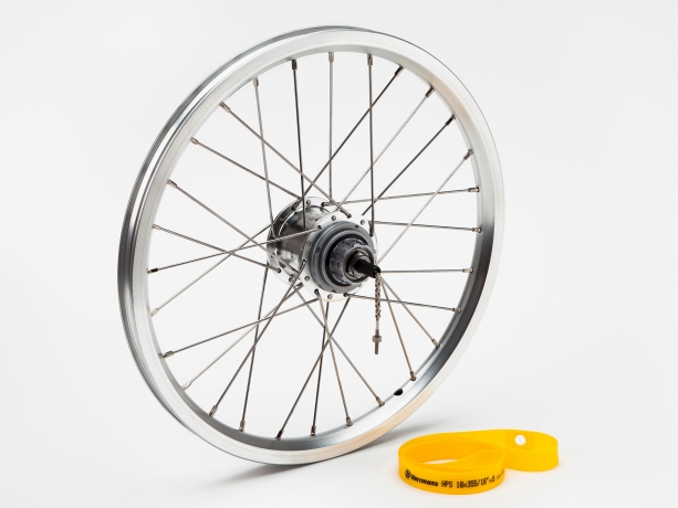 mist relais Het is goedkoop Brompton Achterwiel 3/6V BWR Dubbelwandig Zilver QRW3SS-BWR - Vlerick  Fietsen