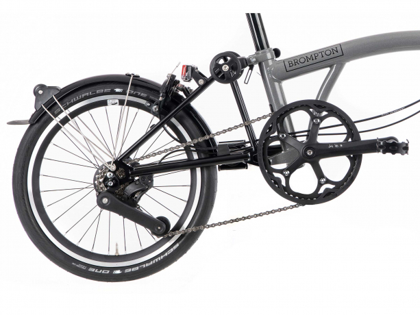 Brompton P Line Urban Storm Grey Metallic