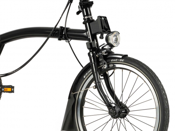 Brompton C Line Black Edition Explore Zwart