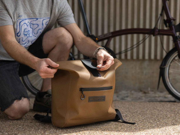 Brompton Waterproof Rolltop Small Bronze