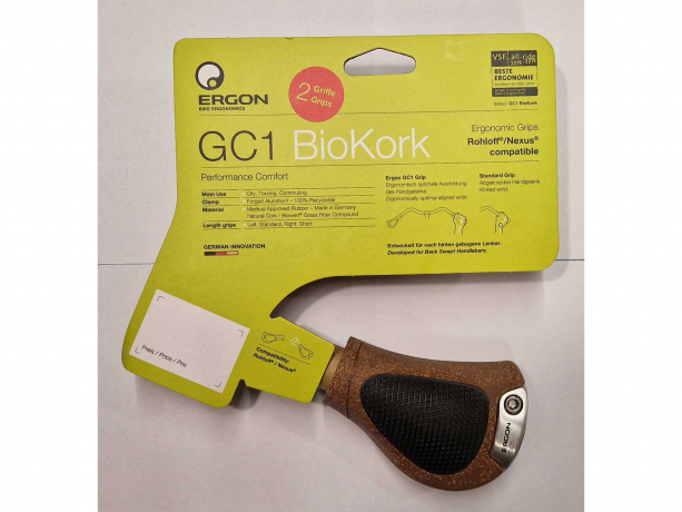 Ergon Grips GC1 Kurk Kort-Lang