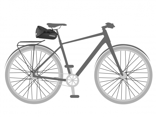 Ortlieb Saddle-Bag Zadeltas 4.1L Zwart mat