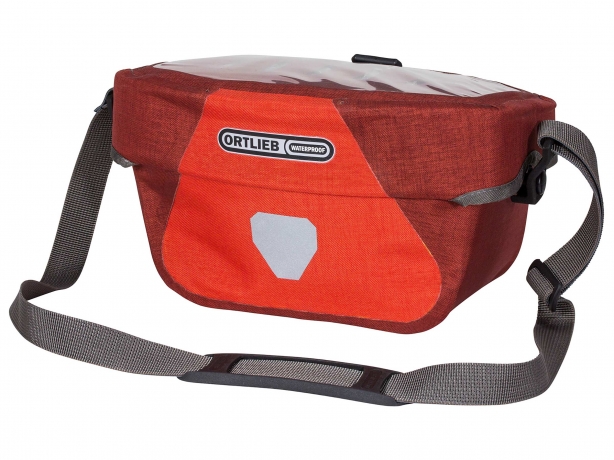 Ortlieb Stuurtas Ultimate Six Plus 5L Signaalrood-Chili