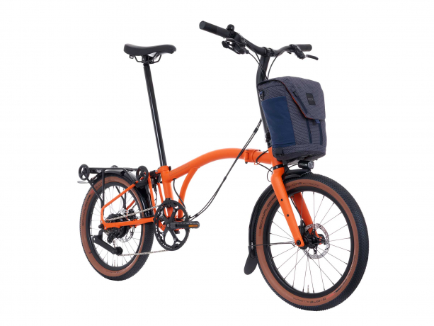 Brompton Electric G Line Hoog Rack Adventure Orange