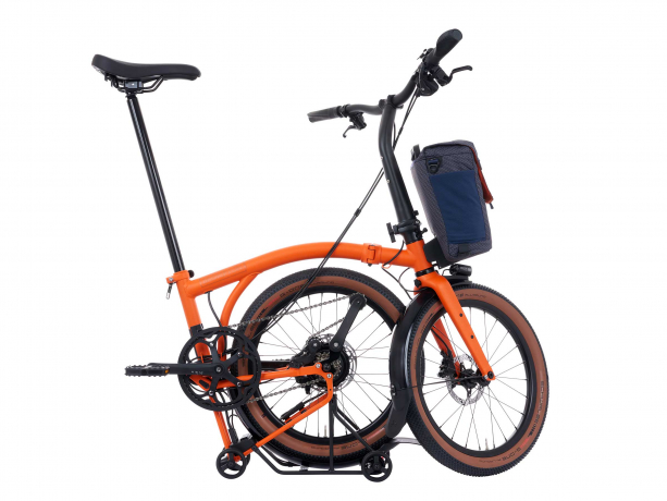 Brompton Electric G Line Hoog Rack Adventure Orange