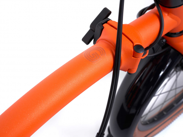 Brompton Electric G Line Hoog Rack Adventure Orange