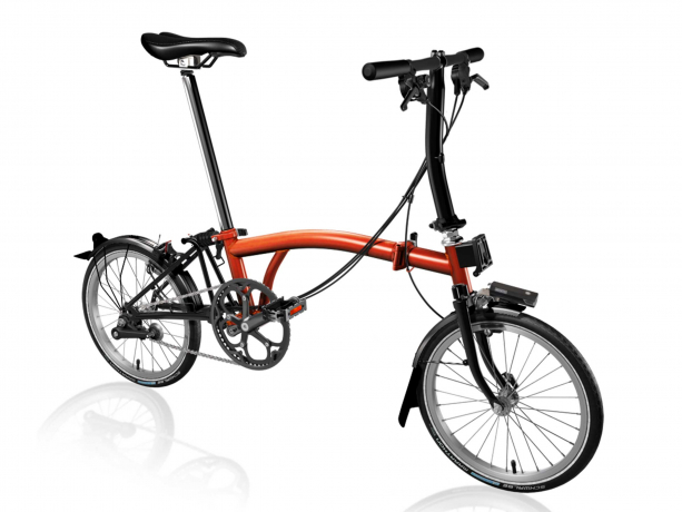 Brompton C Line Black Edition Explore Laag Flame Lacquer