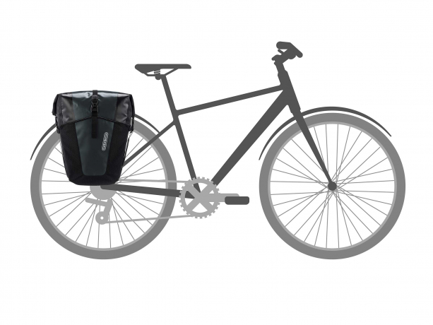 Ortlieb Back-Roller XL QL2.2 Achtertassen Asfalt-Zwart