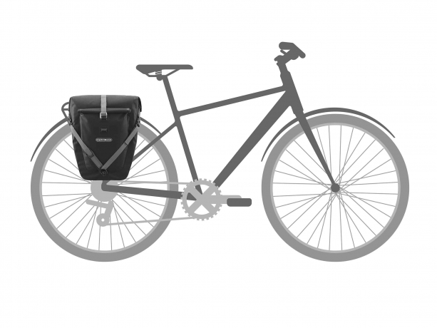 Ortlieb Back-Roller Plus QL2.2 Achtertas Single Zwart