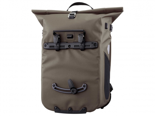 Ortlieb Vario QL2.1 Fietstas-Rugzak 26L Dark-Sand