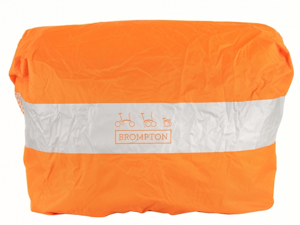 Brompton Regenhoes Oranje L voor Large Bags