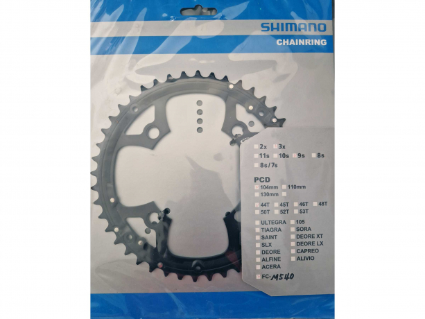 Tandwiel Shimano FC-M540-4 44-N voor Kettingrand