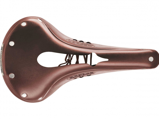 Brooks B17 Narrow Carved Zadel Bruin