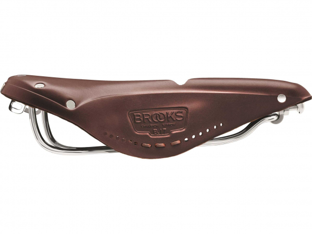 Brooks B17 Narrow Carved Zadel Bruin