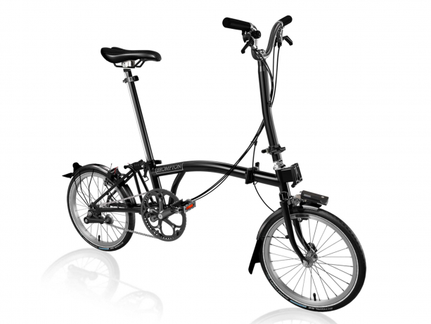 Brompton C Line Black Edition Explore Zwart