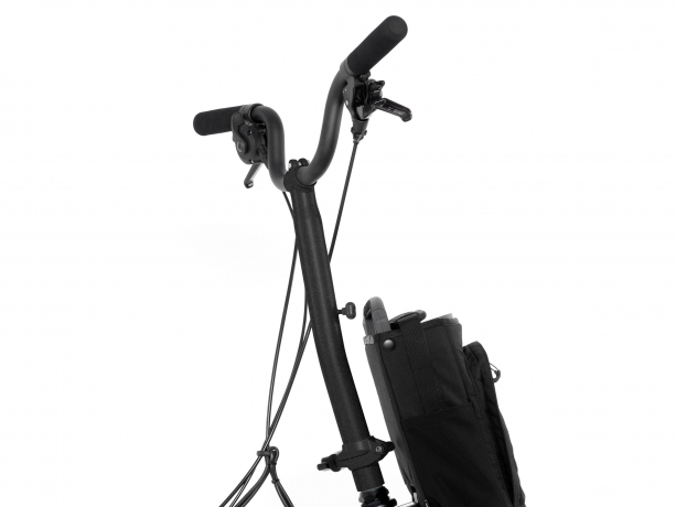 Brompton Stuurkolom en -pen H-Type Electric Midnight Black