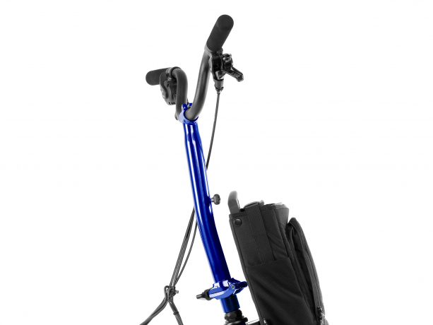 Brompton Stuurkolom en -pen H-Type Electric Bolt Blue Lacquer