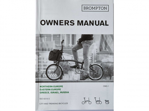 Brompton Gebruikershandleiding Groen C Line MY21