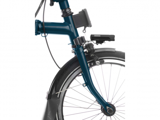 Brompton Voorvork Staal Zijdeglans (2018-) Ocean Blue