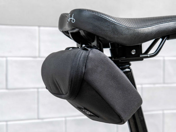 Brompton Metro Zip Pouch Stuur- of Zadeltas Zwart