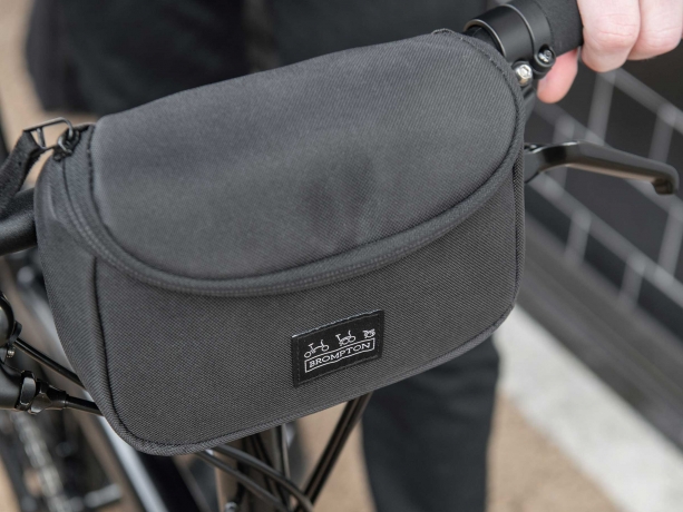 Brompton Metro Zip Pouch Stuur- of Zadeltas Zwart