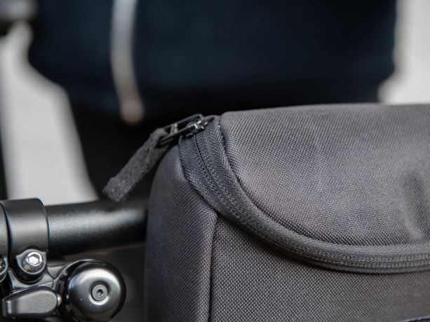 Brompton Metro Zip Pouch Stuur- of Zadeltas Zwart